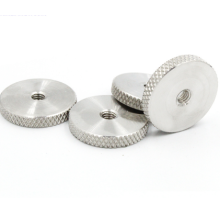M4 M6 M8 Stainless Steel SS304 A2 Knurled Round Nut